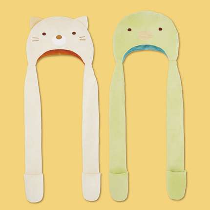 すみっコぐらし なりきりあったか帽子