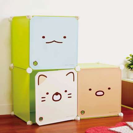 すみっコぐらし フェイス 連結組み立て収納BOX Part2