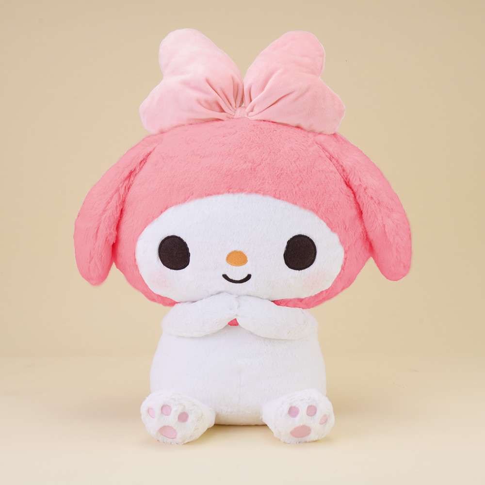ゆるかわ サンリオキャラクターズ マイメロディ ギガジャンボおねがいポーズぬいぐるみ