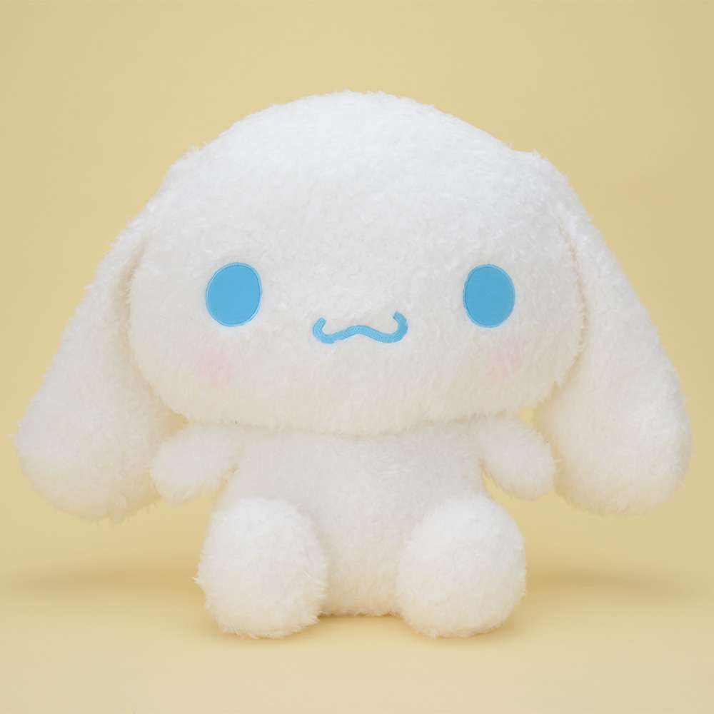 ゆるかわ　サンリオキャラクターズ　ギガジャンボ もこもこスタンダードぬいぐるみシナモロール