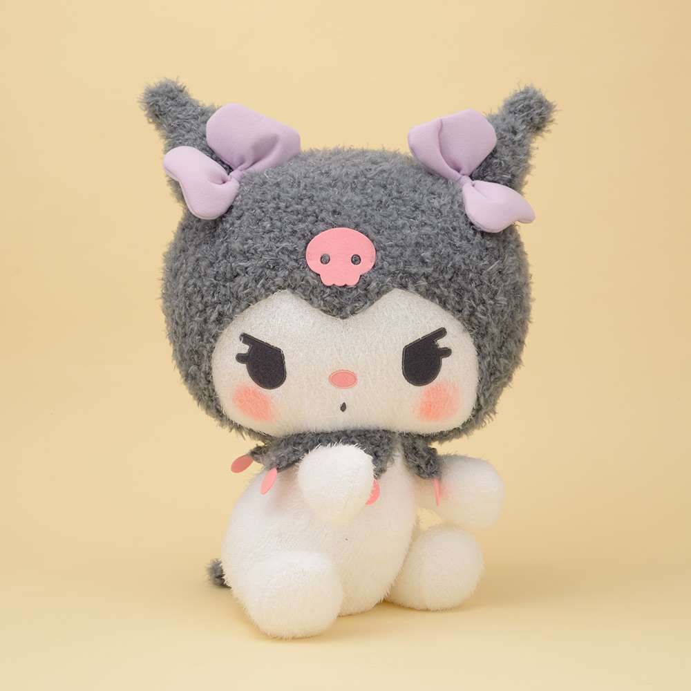 ゆるかわ　サンリオキャラクターズ　ギガジャンボはぎゅっとぬいぐるみクロミ