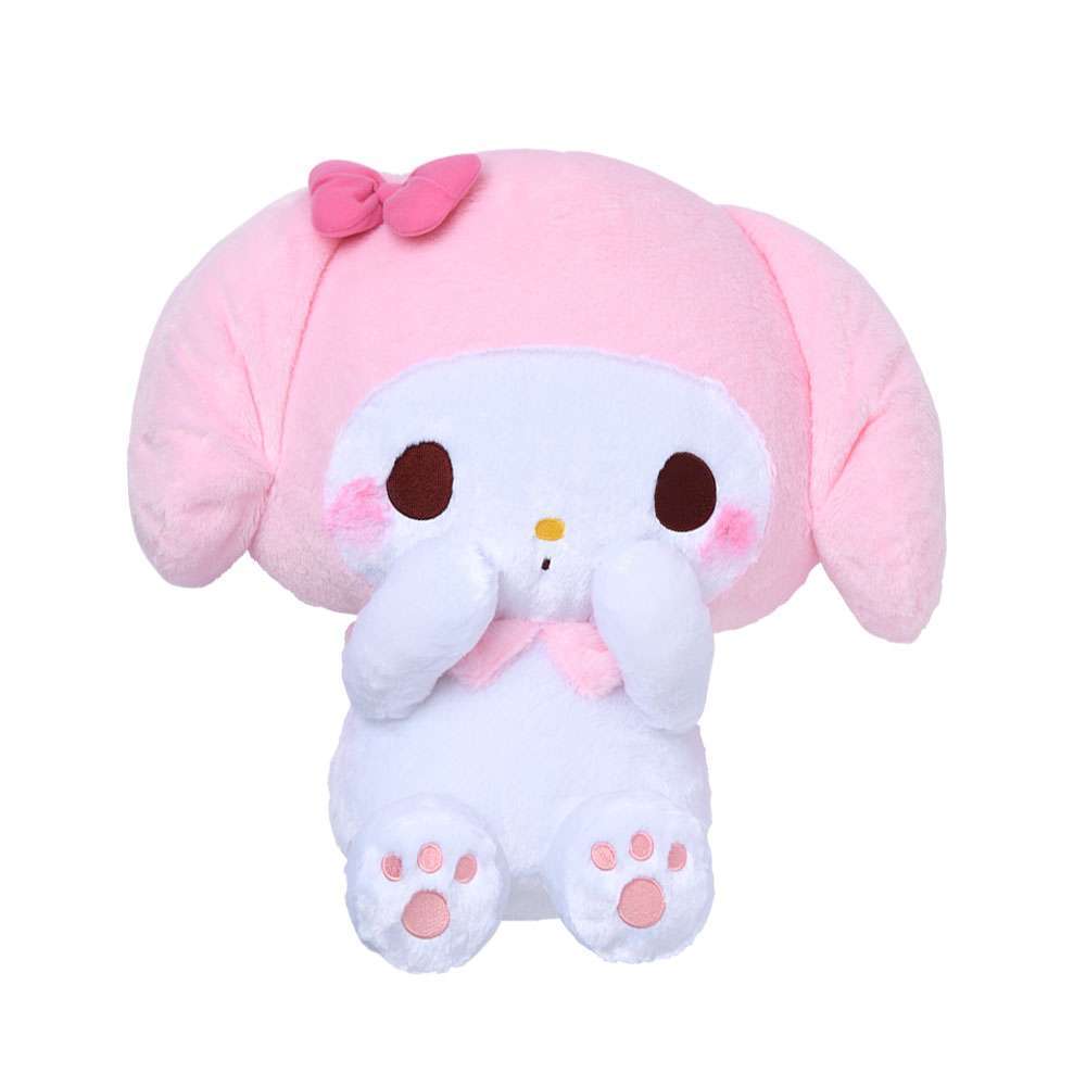 ゆるかわ サンリオキャラクターズ スーパーギガジャンボころりんぬいぐるみマイメロディ