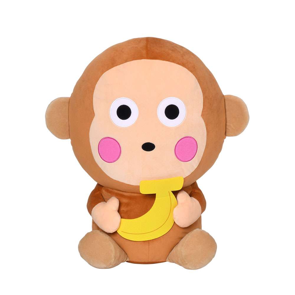 おさるのもんきち スーパーギガジャンボバナナぬいぐるみ