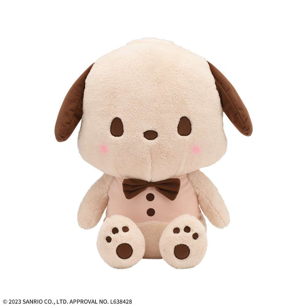 ゆるかわ　サンリオキャラクターズ　スーパーラージぬいぐるみポチャッコ　～mocha～
