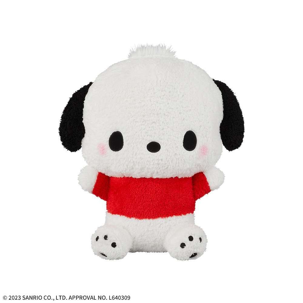 ゆるかわ　サンリオキャラクターズ　スーパーラージぬいぐるみポチャッコ　おやすみVer.