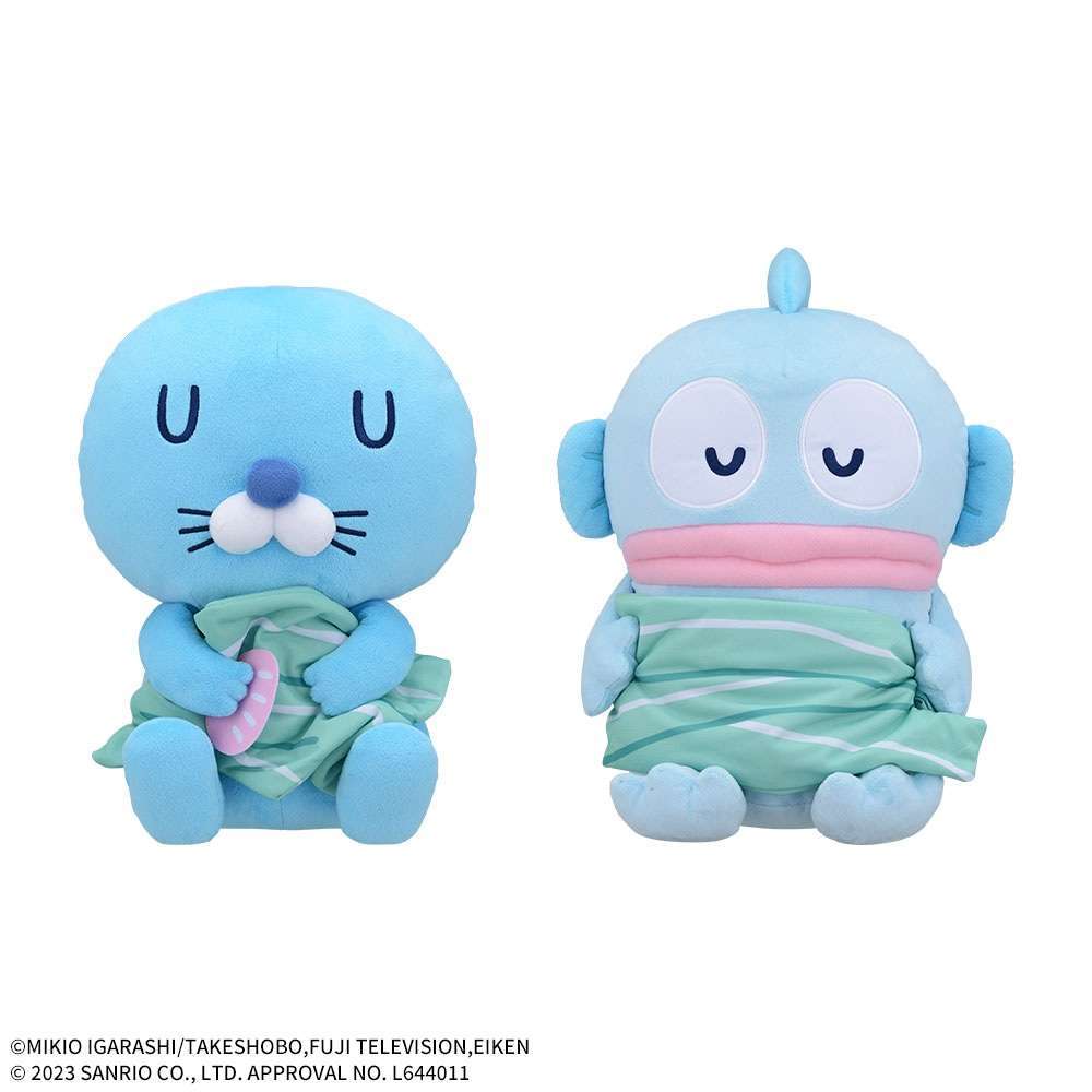 ぼのぼの×ハンギョドン LLぬいぐるみ