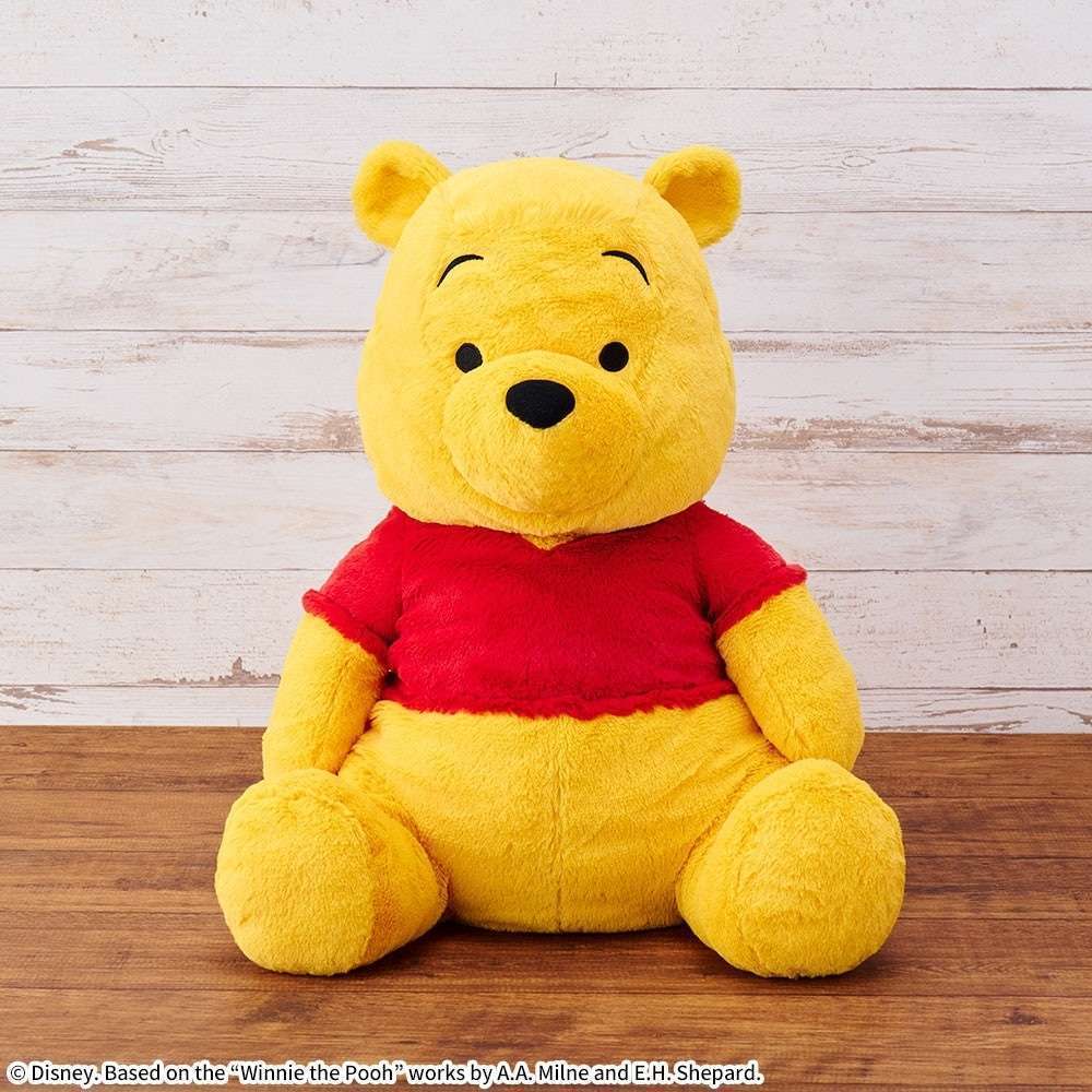 くまのプーさん グランデぬいぐるみ おすわりVer.