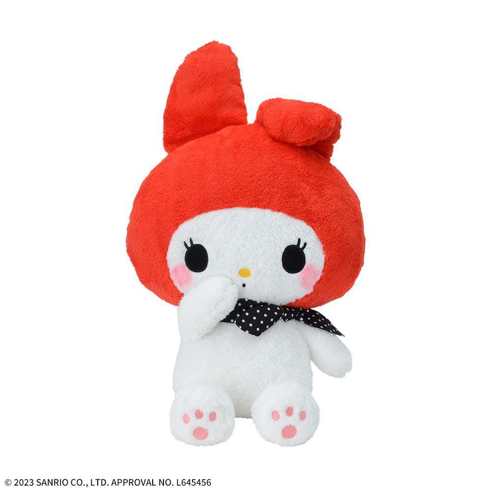 ゆるかわ サンリオキャラクターズ ギガジャンボ50'sファッションぬいぐるみマイメロディ