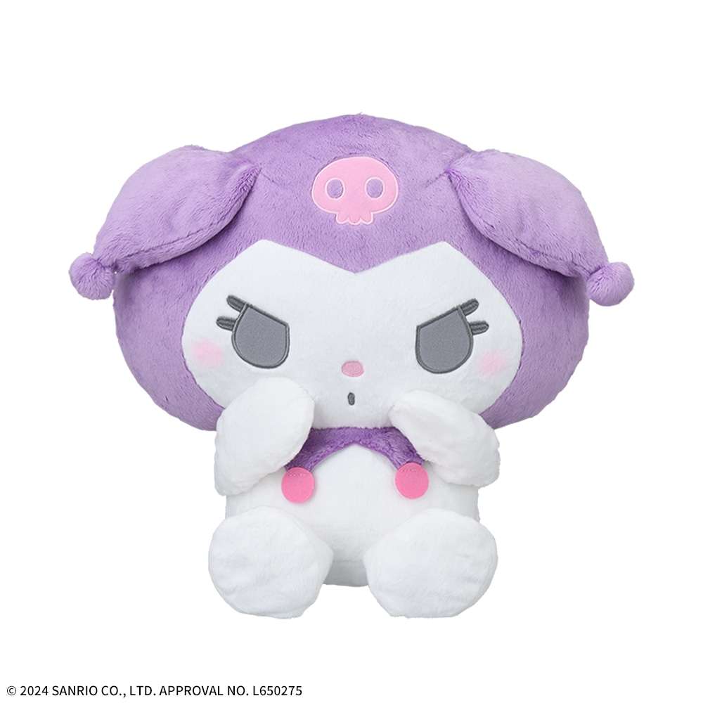 ゆるかわ サンリオキャラクターズ LLぬいぐるみクロミ ~はずかちっ!~