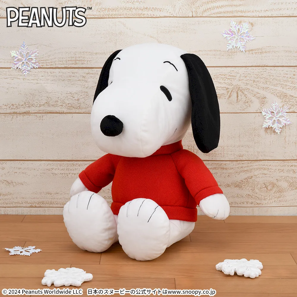 SNOOPY™ LLぬいぐるみ ウィンターセーター