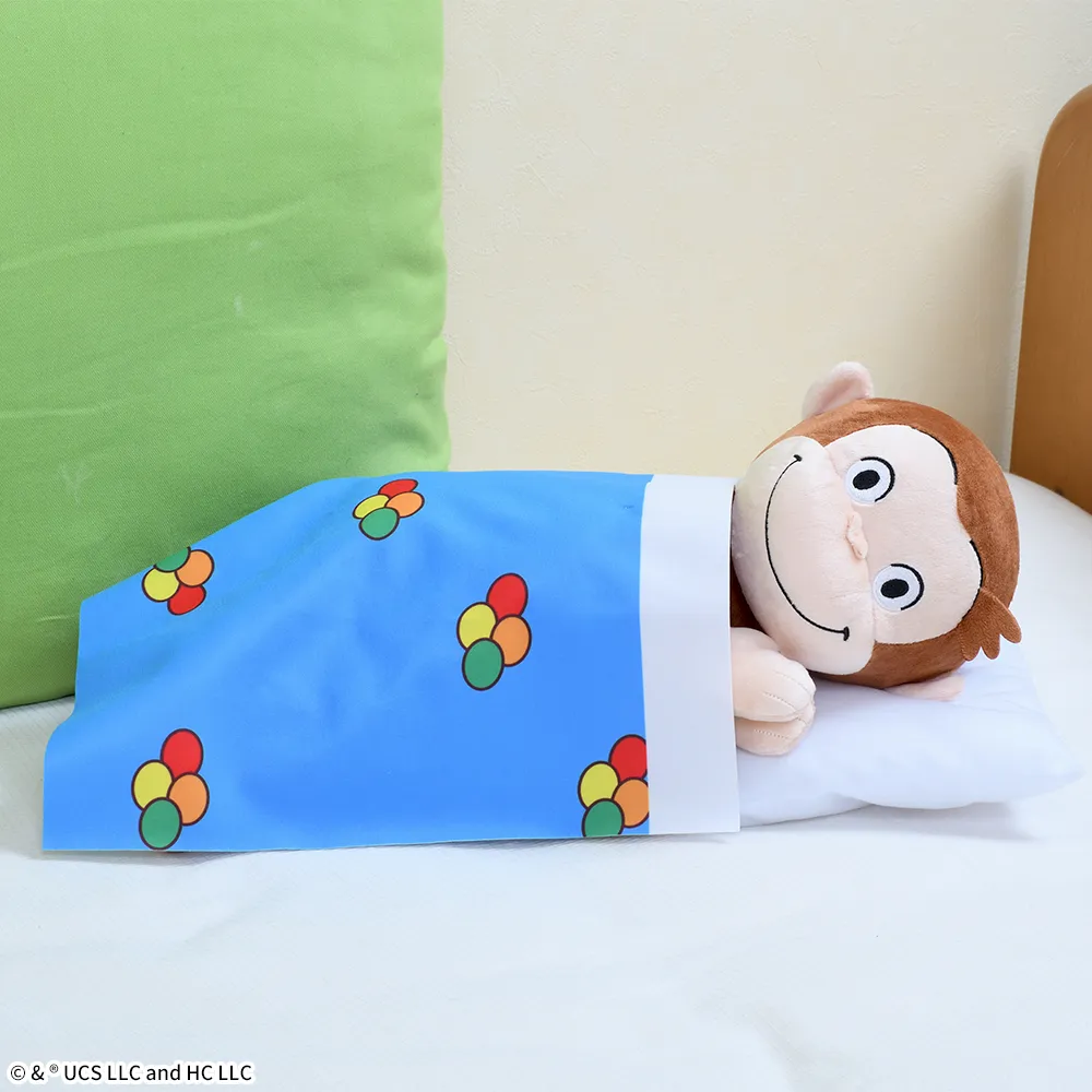 おさるのジョージ LLぬいぐるみ SLEEP