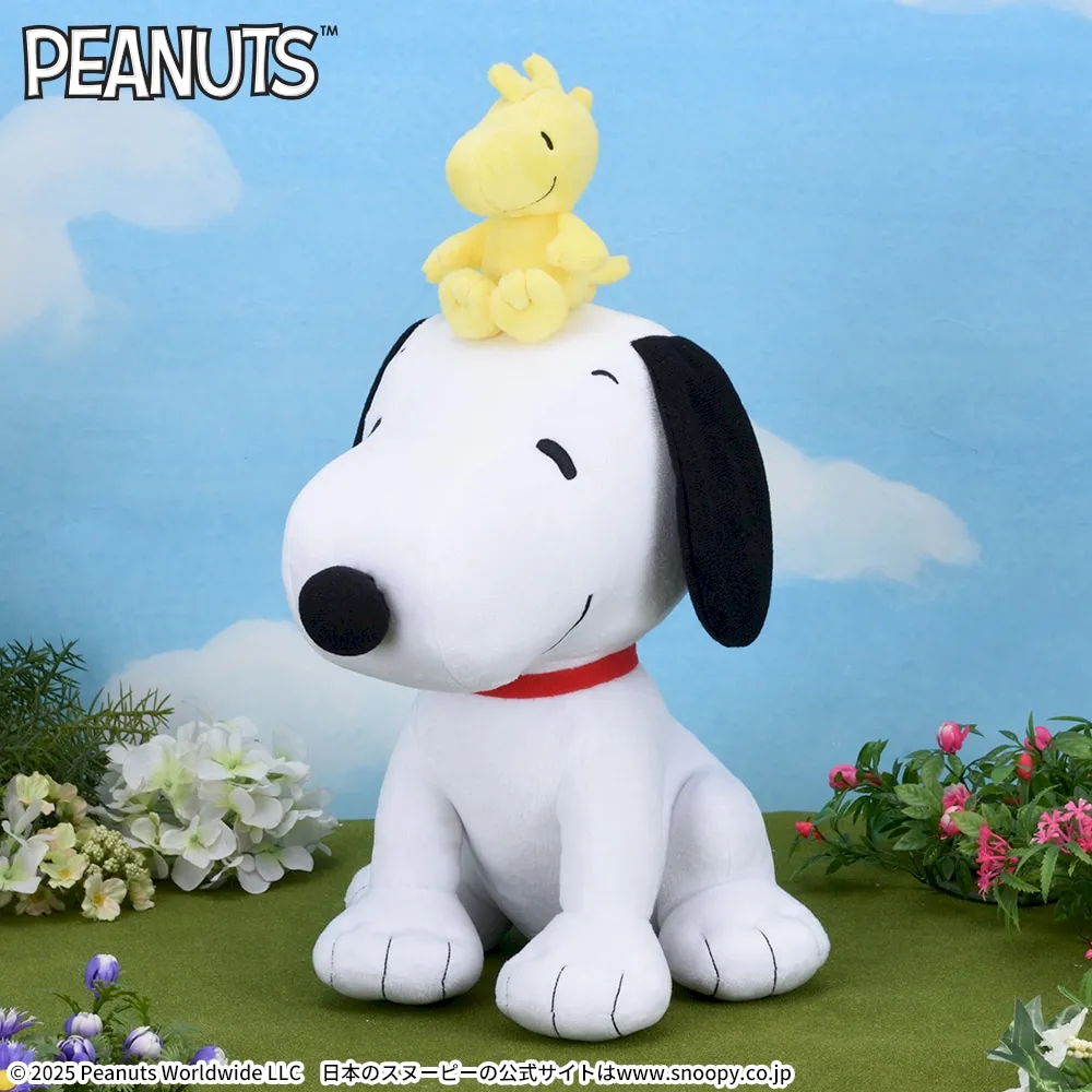 SNOOPY™ LLぬいぐるみスヌーピー&ウッドストック