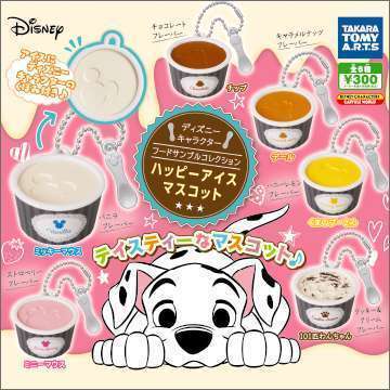 ディズニーキャラクター フードサンプルコレクション ハッピーアイスマスコット