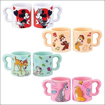 ディズニーキャラクター ペアミニマグコレクション