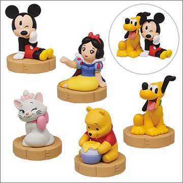 ディズニーキャラクター もっと!ぺたんと!ちょっこり〜ず