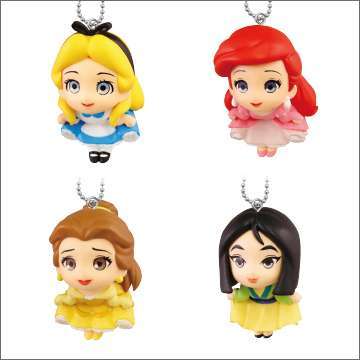 ディズニーヒロイン でふぉめガチャクリップ