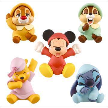 ディズニーキャラクター ねぼすけフィギュアコレクション