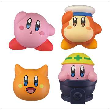 星のカービィ まんまるソフビフィギュア3