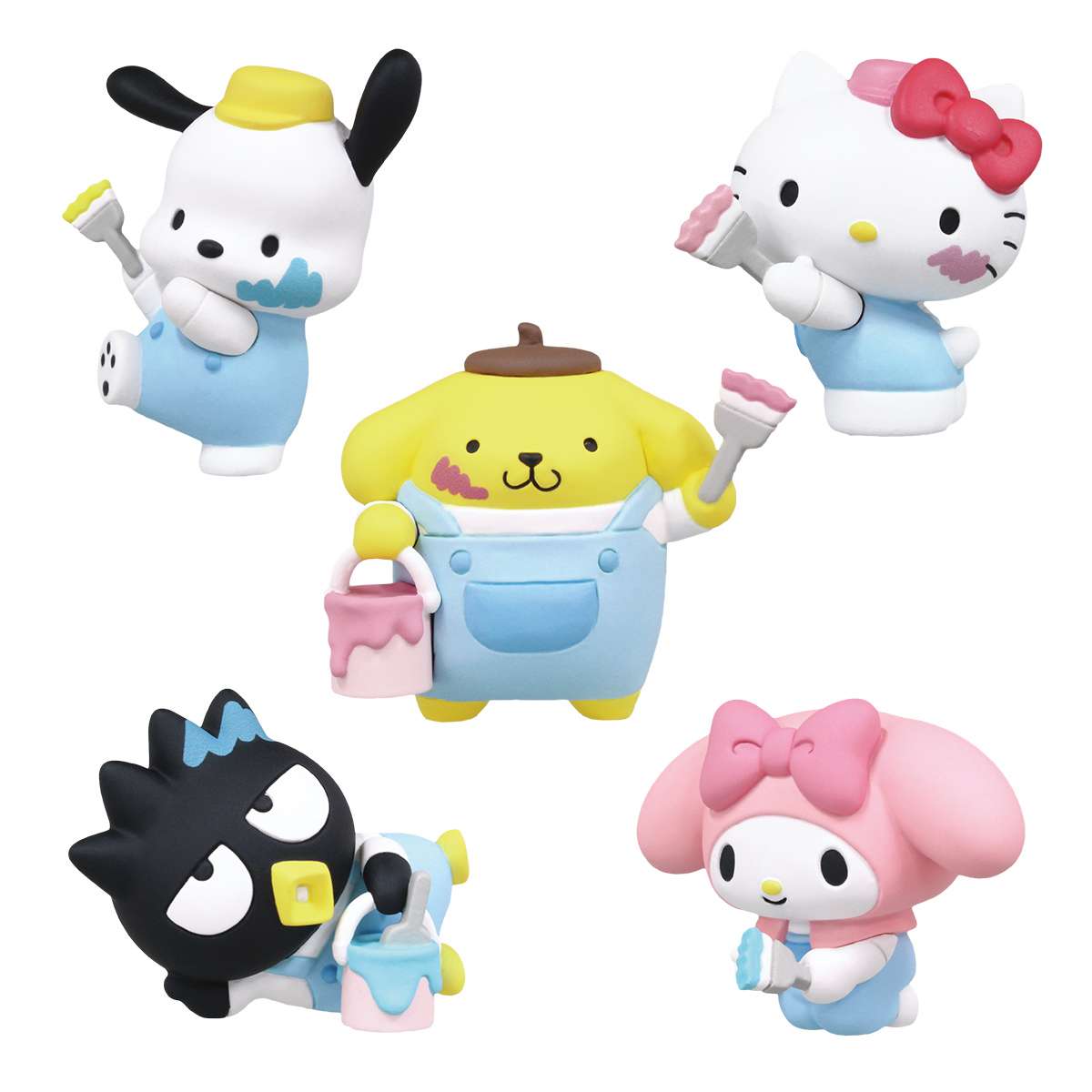 サンリオキャラクターズ　ペイントフィギュア