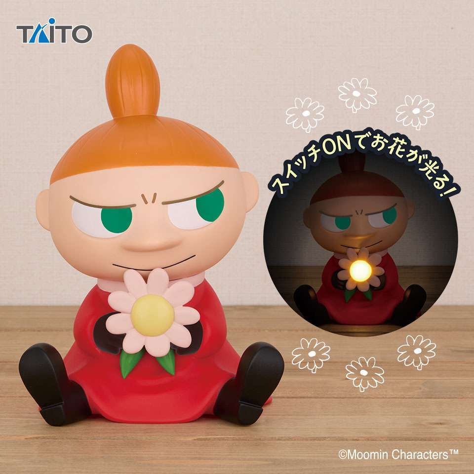 ムーミン　リトルミイお花のライト