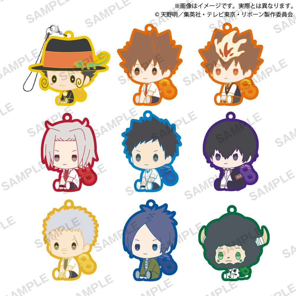 家庭教師ヒットマン REBORN! ぺたっと ねじまきらばーすとらっぷ