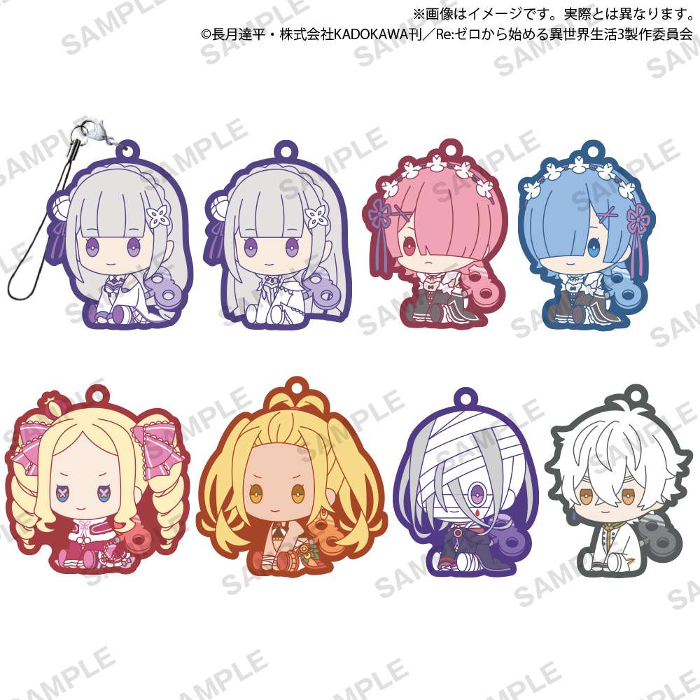 Re:ゼロから始める異世界生活 ぺたっとねじまきらばーすとらっぷ