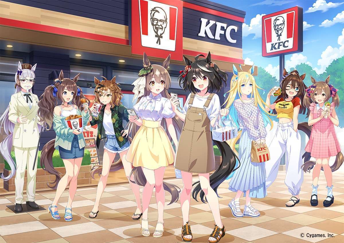 ケンタッキーフライドチキン(KFC)×ウマ娘コラボ開催