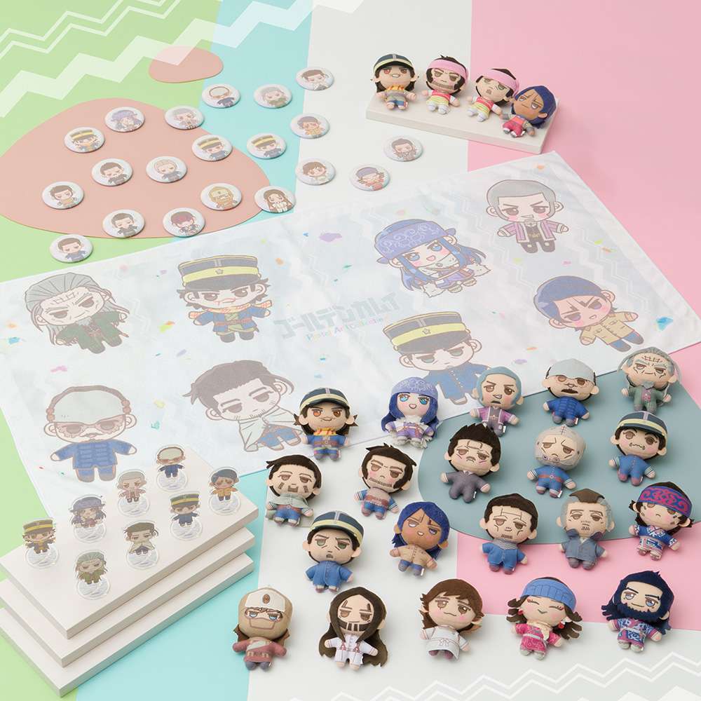 セガ ラッキーくじ「ゴールデンカムイ Pastel Art Collection」