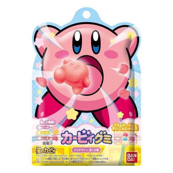大人気『星のカービィ』の「すいこみ」体験グミ発売