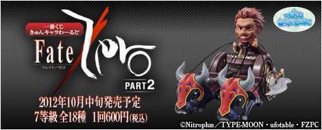 一番くじきゅんキャラわーるど Fate/Zero PART2