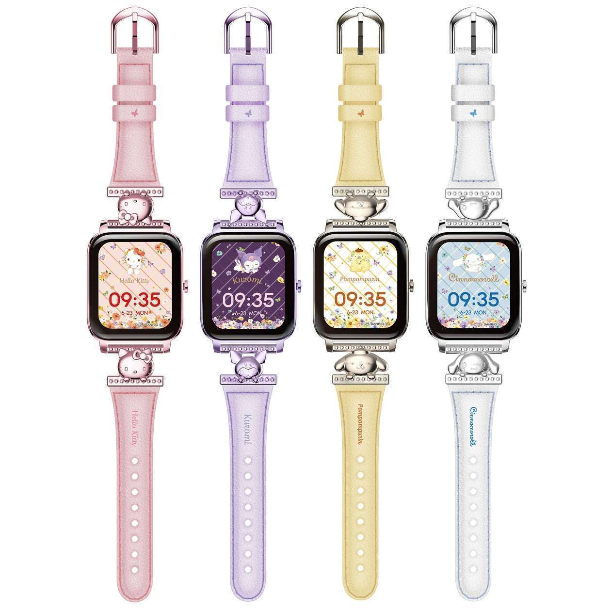 サンリオキャラクターズ搭載スマートウォッチ新発売
