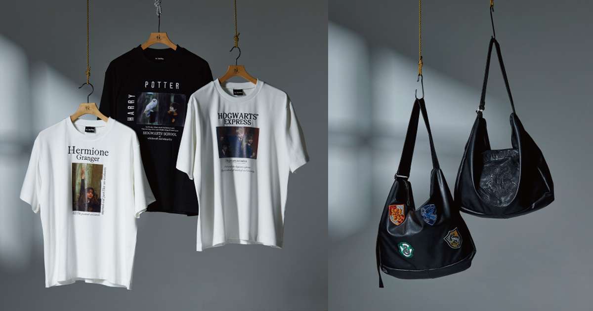 「タケオキクチ」×「ハリー・ポッター」コラボ、Tシャツやバッグなど登場