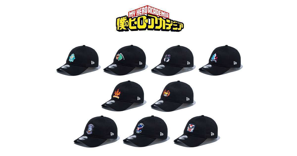 ニューエラ×僕のヒーローアカデミアコラボアイテム発売