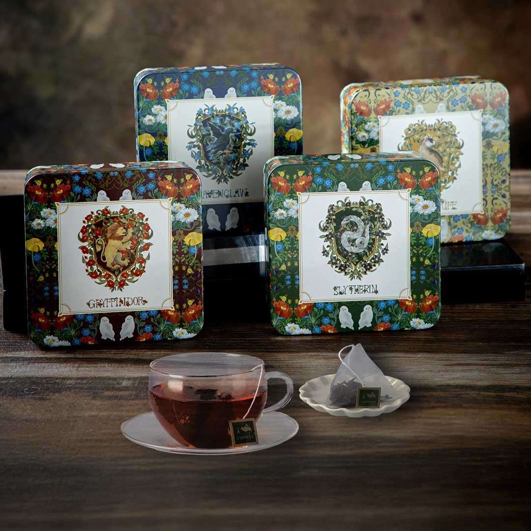 ハリー・ポッター ルピシア紅茶缶 4寮コラボ商品