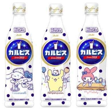 「カルピス×サンリオ」コラボボトル発売
