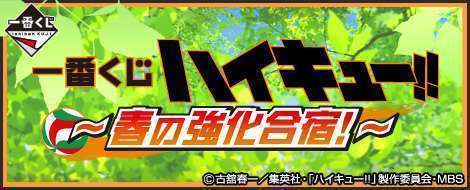 一番くじ ハイキュー!!～春の強化合宿!～