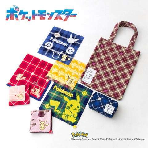 服飾雑貨メーカー川辺から「ポケットモンスター」ハンカチ・雑貨シリーズ登場
