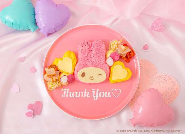マイメロディ50周年記念テーマカフェ期間限定オープン

