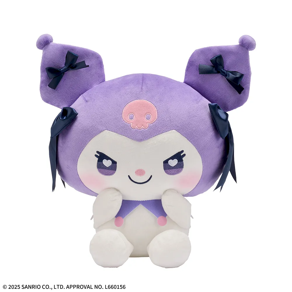 ゆるかわサンリオキャラクターズLぬいぐるみクロミRIBBONHOLIC