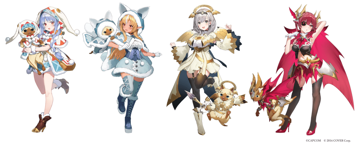 モンスターハンターコラボ「ホロライブとオトモ」開催