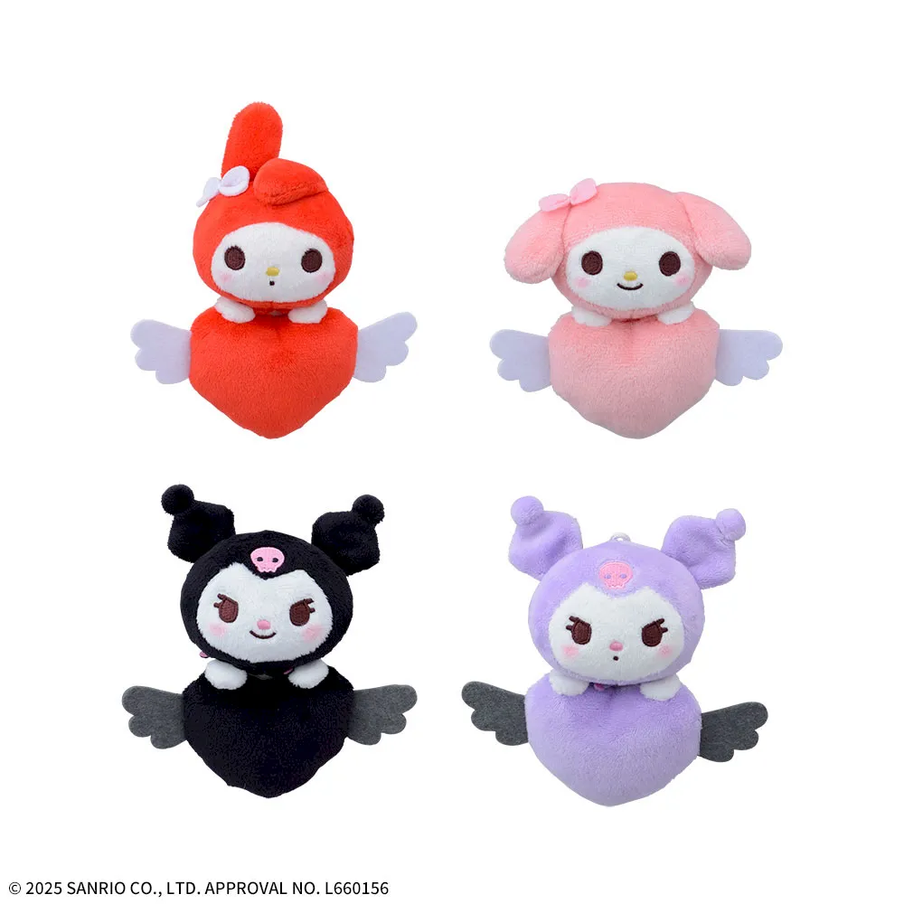 ゆるかわサンリオキャラクターズマスコットメロクロハート
