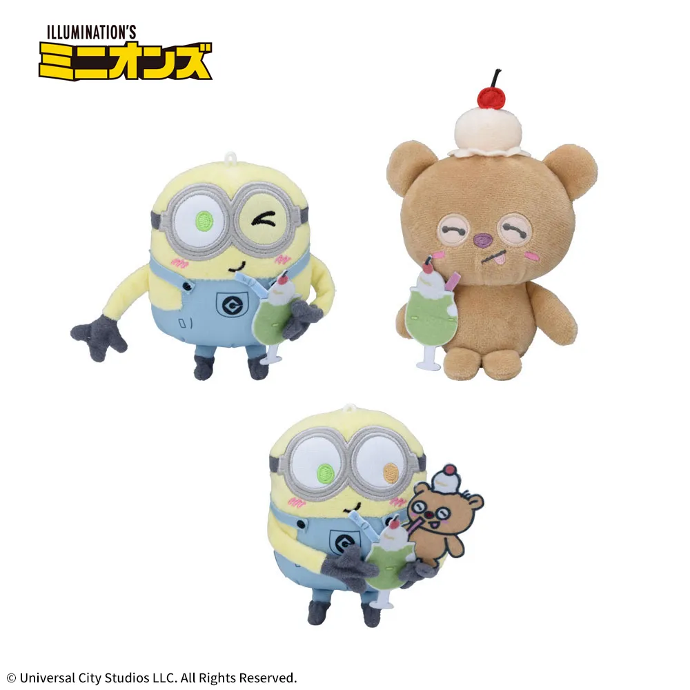 ミニオンマスコットボブ&ティムクリームソーダ