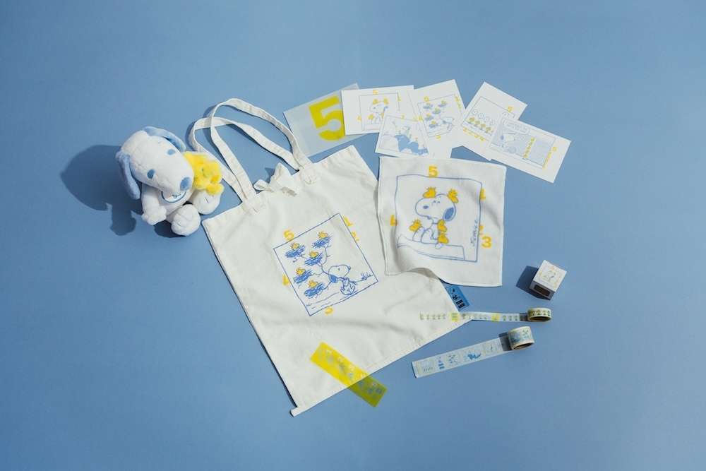 スヌーピーミュージアム5周年記念グッズとグリーティング
