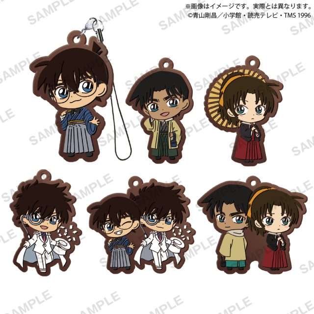 名探偵コナン カプセルラバーストラップ 和洋折衷ver.