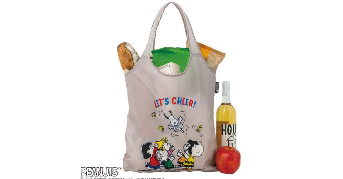 「SNOOPY CHEER ECOBAG BOOK」エコバッグ付きブック、登場