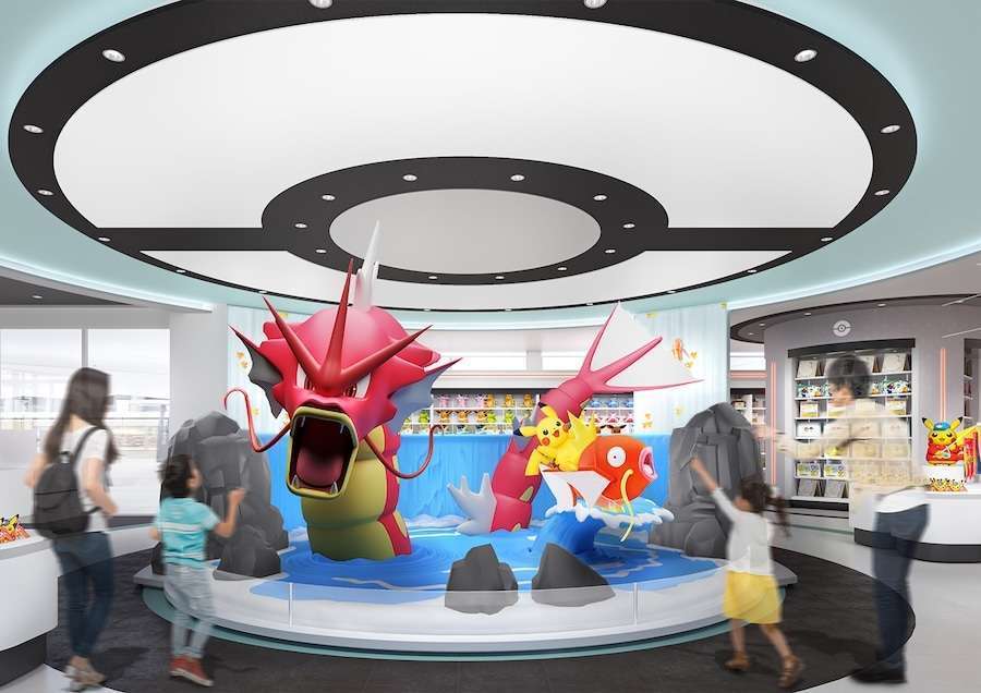 広島駅ポケモンセンターヒロシマ＆ギャラドス広場オープン
