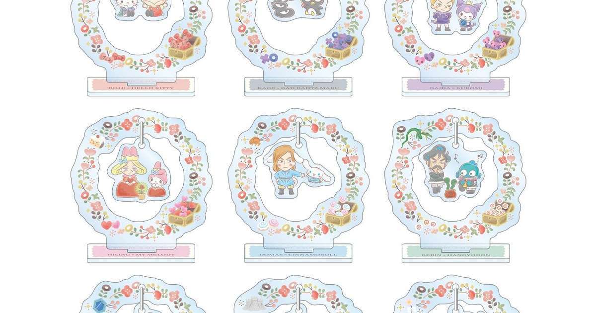 「王様ランキング」×サンリオキャラクターズ、コラボグッズ登場