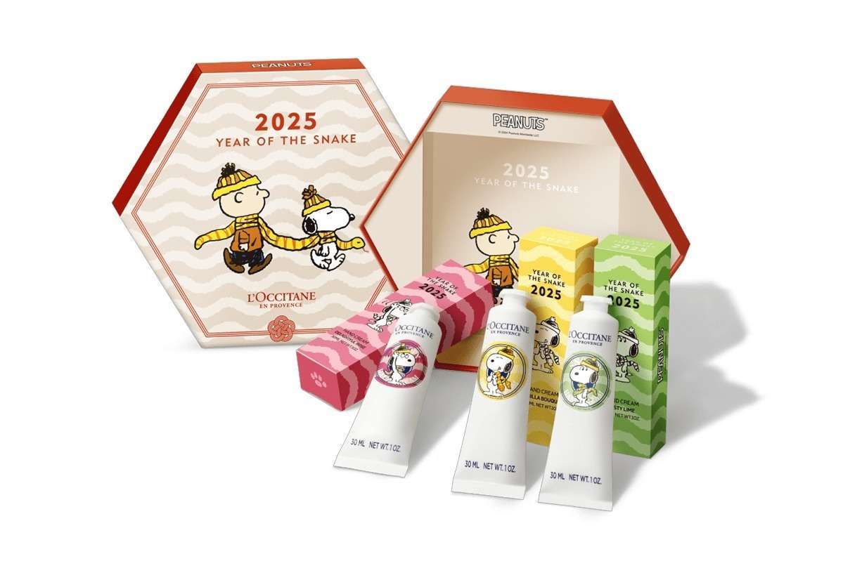 ロクシタンピーナッツコラボボディケアキット2025新春発売
