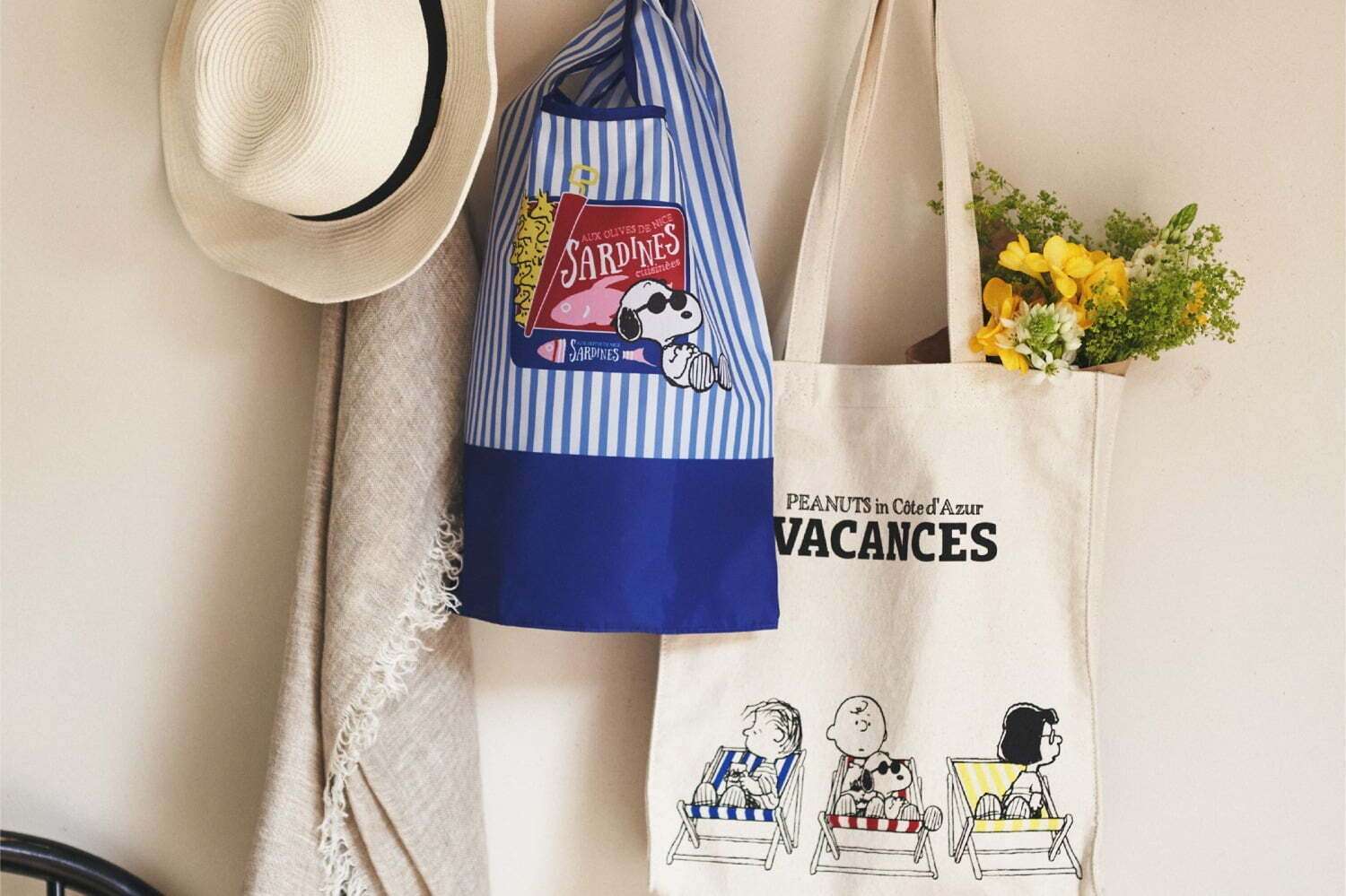 アフタヌーンティー・リビングとPEANUTSの南フランスバカンスコラボアイテムが発売