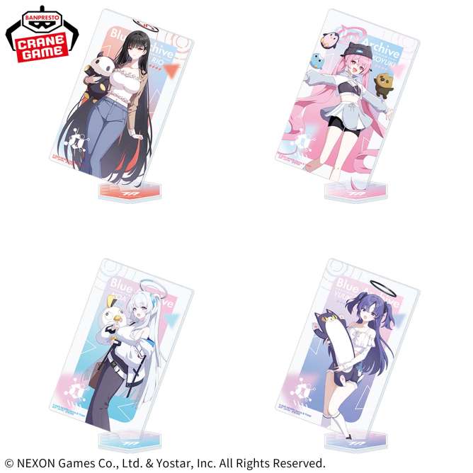 ブルーアーカイブ -Blue Archive- スタンド付きカード型アクリルプレート~セミナー~